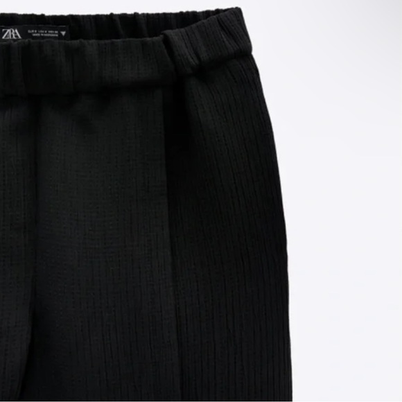 ZARA Structured Slit Pants - Picture 4 of 9